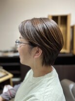 ハルジュヘアーリゾート(haruju HairResort)&nbsp;横顔美人を叶える・美フォルム丸みショート