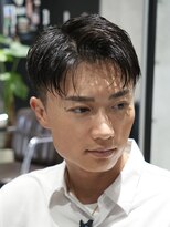 メッツ 原宿(METS) MEN'S/アップバングサイドパート×テーパーフェード