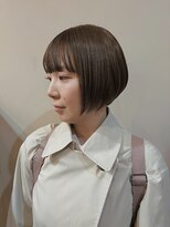 トッカ ヘアアンドトリートメント 大宮店(tocca)&nbsp;ショートボブ × ベージュカラー