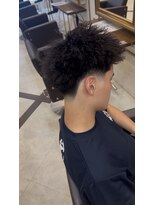 レム 長野(REM)&nbsp;テーパーフェードスパイキー　杉田