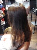 冬のサラサラストレート