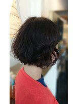 クラブ ヘアー オズ 南茨木店(CLUB HAIR OZ)&nbsp;甘辛ショートボブ×デジタルパーマ