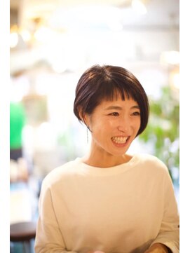 スリースリーナイン ヘアーアンドメイク(339 hair&make) チョビバングショートボブ