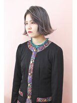 マーシー(MAAAAAC)&nbsp;＊MERCY＊　ヴァイオレットグレーボブ