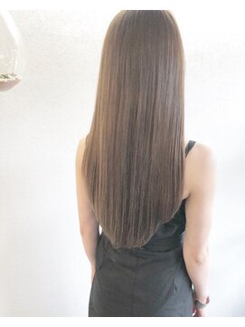 ステア メゾン(stir maison) 『透き通るロングヘア』アッシュベージュ&11種トリートメント