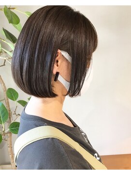 ハサミ(HASAMI) 【HASAMI.】ボブ。ぼんやりハイライト。