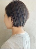 前下がりショートボブ