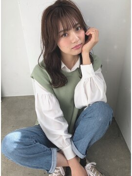 アフロート ルヴア(AFLOAT RUVUA) 【ゆるふわ巻きで大人可愛いヘア】RUVUA新宿　きょうか