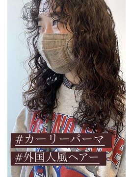 アピッシュ アオヤマ(apish AOYAMA) お洒落度UP！外国人風カーリーパーマ