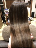 ハイライト×髪質改善ストレート☆《高橋》