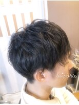 ヘアーアトリエ ラポルト(hair atelier la porte.) メンズパーマ／波ウェーブパーマ