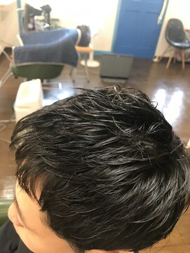 ヒッピーヘアー(Hippie Hair) メンズショート