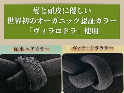 こまめな白髪染めだからこそ髪の将来に安心な商材を厳選。