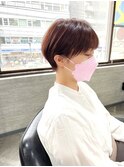 20代30代40代◎小顔骨格矯正ショート【麻生/札幌ショート/白髪】