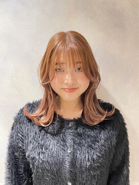 フェイス 石川町 (FACE) オレンジブラウンカラー/ダブルカラー/ブリーチなしカラー