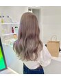 フルーツ 渋谷(FRUITS) ケアブリーチによるハイトーンカラー!