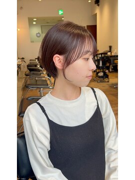 ホヌン 茅ヶ崎(Honnun) 20代30代40代に人気の丸みショートボブ/茅ヶ崎