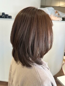 アントワープトーキョー(antwerp TOKYO) ★20代30代40代★ミディアムレイヤーニュアンスベージュカラー