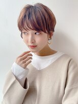 ケーツー エソラ池袋店(K-two)&nbsp;カジュアル大人ショート*前髪ありショートカット*30代40代50代