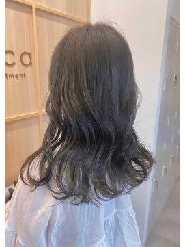 モアナ バイ ヘッドライト 二俣川店(Moana by HEADLIGHT) Moana【二俣川】#グレージュ#ニュアンスカラー#艶カラー