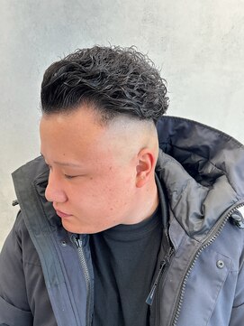 ルースト 西院店(ROOST) 極道パーマ×スキンフェード