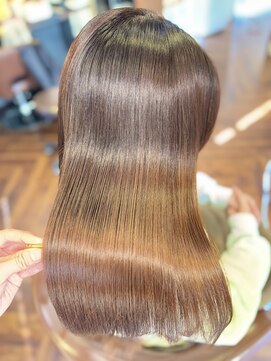 ビール 今泉店(BEER) 【BEER 山崎雄太朗】圧倒的な艶感と待ち◎超高濃度水素縮毛矯正