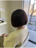 ★前下がりショートボブ