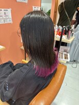 モイ(moi)&nbsp;裾カラー紫ピンク