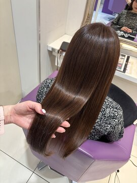 ハピネス 河原町店(Happiness) 髪質改善 レイヤーカット ワンカール ブリーチなし 春カラー