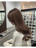 ヴィヴカウンター(VIVE counter)&nbsp;チェスナットベージュ×超高濃度水素ナノリペア◎