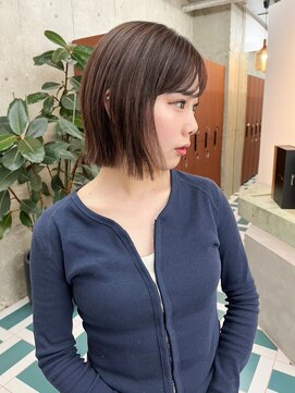 ノエ(noe) イメチェン/ホワイトブロンド/外ハネボブ/美髪/栄/矢場町h40