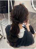 ローポニー/心斎橋ヘアセット