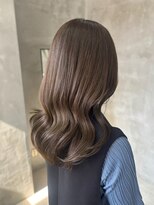 テトヘアー(teto hair) オリーブグレージュ、透明感カラー、ワンホンヘア