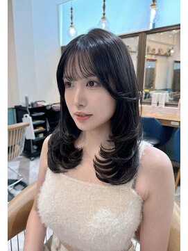 ロンドアベニール 北千住(Lond avenir) 姫カットレイヤー/レイヤーカット/韓国風巻き/顔周り/前髪北千住