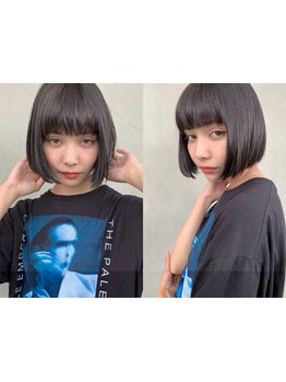 洗練ショートに、さりげない抜け感を[パーマ/ボブ/レイヤーカット/前髪カット/酸性ストレート/ヘアセット]