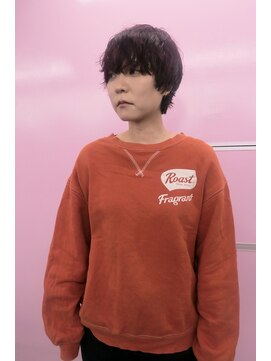 キジ(KIJI) 酸性ブリーチパーマ/ディープレッド