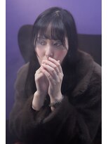 アンアタッシュ(UNE ATTACHE)&nbsp;Frozen Frostline｜黒髪透明感×ストレート×大人可愛いレイヤー