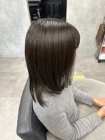 クラン 岡本(Chlan)&nbsp;艶髪ストレート×オリーブグレージュ