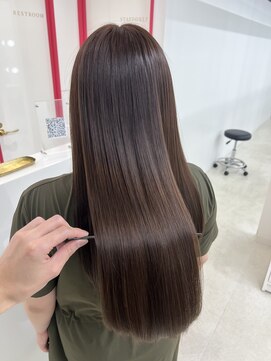 美髪＊グレージュ＊髪質改善TR＊Zina Maison札幌