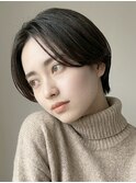 ハンサムショート/耳掛けショート/ショートボブ/30代40代50代