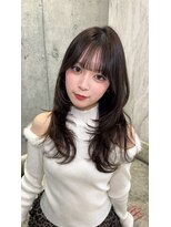 ロンドルピナス 小倉(Lond Lupinus)&nbsp;ミディアムレイヤーカット/似合わせカット/大人ガーリー/20代