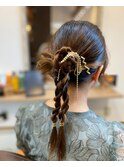 ヘアアレンジ×カチモリヘア