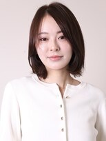 ヨファ ヘアー(YOFA hair)&nbsp;似合わせカットイメチェン前髪ピンクベージュミディアム0402
