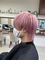 エーデル(EDEL)&nbsp;ウルフヘア×ハイトーン【ネオウルフ・ホワイトピンク】