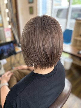 楽流頭 オブヘアー(of hair) 白髪老化ケアメテオストレート