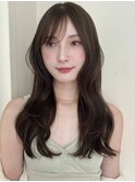 くびれレイヤーと透明感カラー