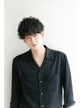 ユーリー(juurii) マッシュ×スパイラルパーマ