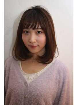 ヴァンクシー バイ ルナ(VANKCY by Luna) 【neolive plus】朝#簡単#グレージュ#ひし形シルエット#ボブ