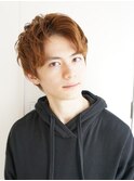 コンマバング×束感カット×ショートスタイル