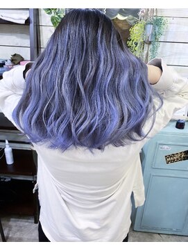 トーク 武庫之荘(TAL'KE) TAL'KE武庫之荘/バレイヤージュ×ブルーラベンダー_6